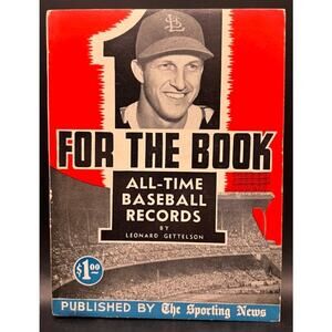 RARE 1949 For the Book Baseball Records Stan Musial Ted Williams, Sporting News